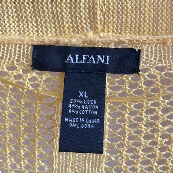 Alfani Cardigan Sweater - Picture 4 of 5